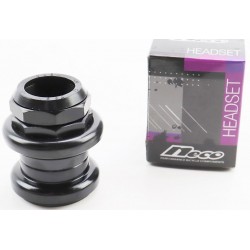 Рулевые чашки 1-1/8" (34/28.6x34/30) резьбовой вилки, черные H841SW Neco