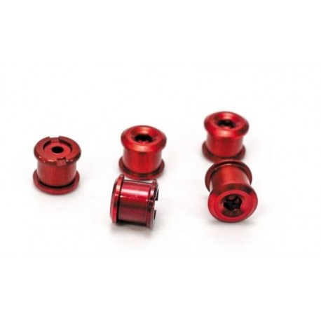 Бонки AL для шатунов высота 4,5мм красный (комплект 5 шт)