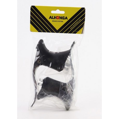 Тормозные ручки ROAD, чёрно-серые HJ-261AG ALHONGA