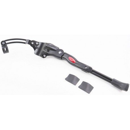 Підніжка 24-29" задня, телескопічна, кріпл. з змінним кутом, алюмінієва, чорна HS-003 Китай