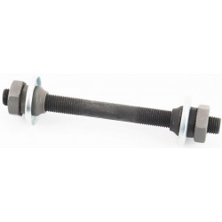 Вісь передня MTB М9х108мм, кріпл. ексцентрик, чорна KT-206F QUANDO