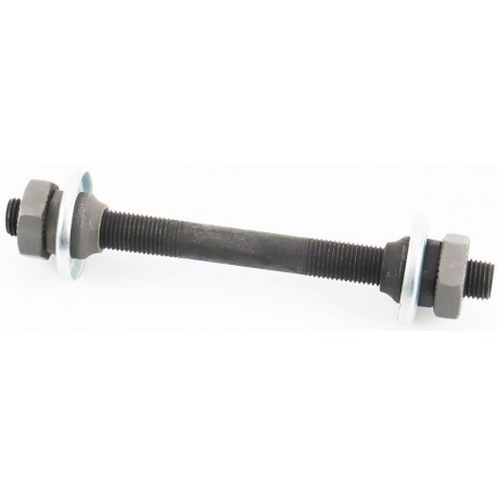 Вісь передня MTB М9х108мм, кріпл. ексцентрик, чорна KT-206F QUANDO