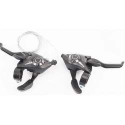 Перемикачі (моноблок) 3x7 швидкості, чорні (копія ST-EF 51) Китай