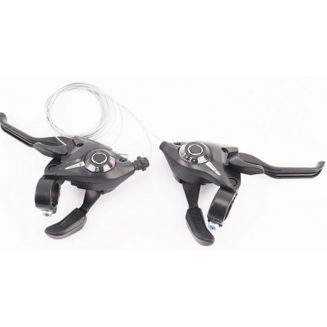 Перемикачі (моноблок) 3x7 швидкості, чорні (копія ST-EF 51) Китай