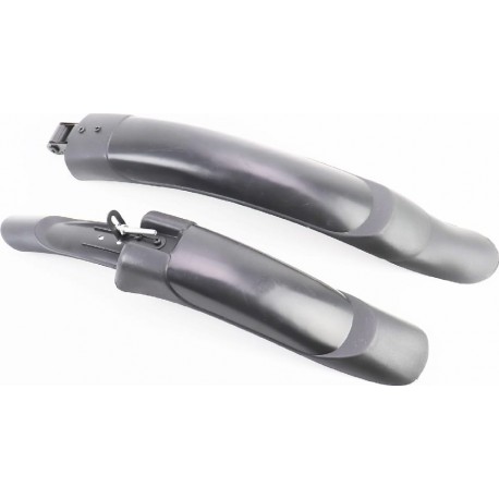 Крила пластмасові 24-26" MTB розсувні, чорні (В-клас) Китай