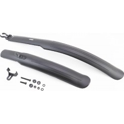 Крила пластмасові 26" MTB довгі, чорні Китай