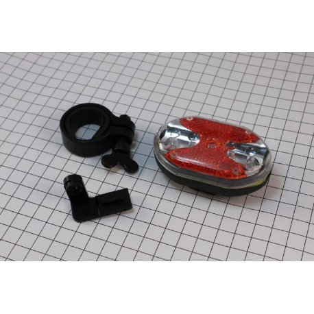 Ліхтар задній 5 діодів, JY-500T (без батарейок) Китай