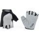 Перчатки без пальців XL з гелевими вставками під долоню, чорно-сірі SBG-1457 SPELLI