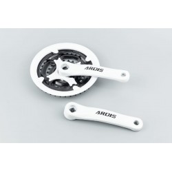 Шатуны "квадрат" 152мм, 42.34.24Т MTB, алюминиевые, белые ARDIS Китай