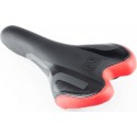 Сиденье MTB 270x145мм, чёрно-красное GS-1512 Grand Star