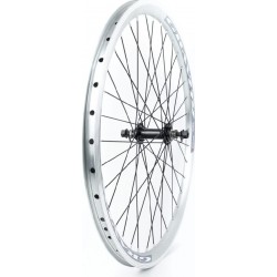 Колесо 24" переднє V-brake, обід "крапля" алюмінієвий, втулка 14Gх36H, кріпл. гайка, "GRAVITY" Китай