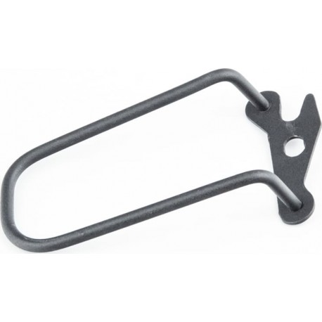 Захист заднього перемикачу "Довга", чорна матова Китай (409105)