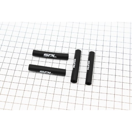 Защита рамы от рубашек тросов (4х50мм 2 шт) и (5х50мм 2 шт), поролоновые к-кт, чёрный SG-811 SPELLI