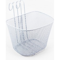 Корзина CHILD передняя, с крепл. на руль, белая Китай