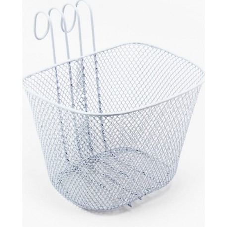 Корзина CHILD передняя, с крепл. на руль, белая Китай