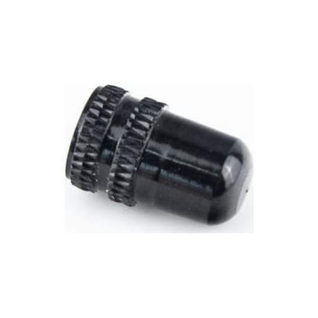 Колпачок ниппеля, алюминиевый, чёрный AV-08 Китай