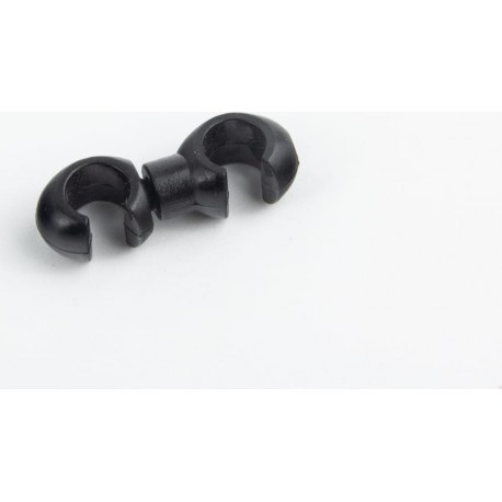 Фіксатор сорочок тросів, чорний Китай (409419)