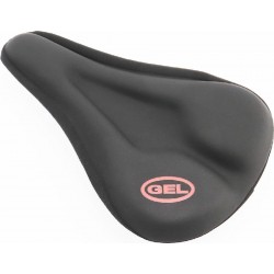 Чохол на сидіння, з м'якою поролоновою вставкою, чорний "GEL" Китай