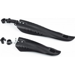 Крылья пластмассовые 24-26" MTB, чёрные Forever Китай