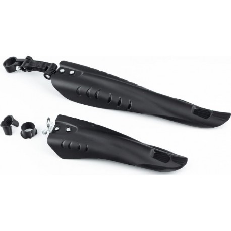 Крылья пластмассовые 24-26" MTB, чёрные Forever Китай