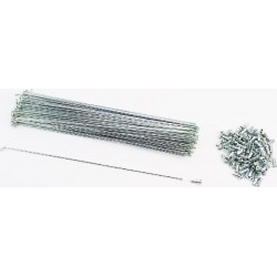 Спиця 14Gx236мм (100шт к-кт), хром Китай