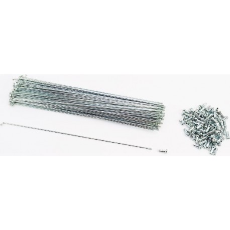 Спиця 14Gx236мм (100шт к-кт), хром Китай