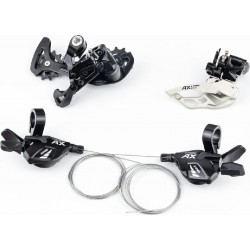 Комплект перемикання (групсет) 2x12 швидкостей, чорні AX L-TWOO