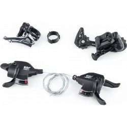 Комплект переключения (групсет) 2x9 скоростей, чёрные A5 L-TWOO
