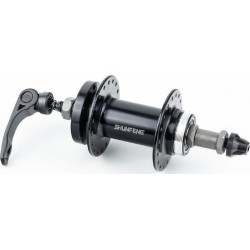 Втулка задня MTB алюмінієва 14Gx36H під вільнобіг, Disk-brake, 2 пром-підшипники 6200 2RS, кріпл. ексцентрик, чорна SF-A210RB SH