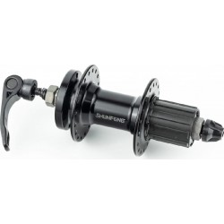 Втулка задня MTB алюмінієва 14Gx36H під касету 8-10зв, Disk-brake, кріпл. ексцентрик, чорна SF-A262R SHUNFENG