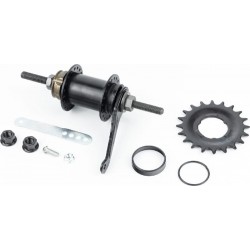 Втулка задня ХВЗ черв'ячна 14Gx36H, 20Т к-кт, чорна SF-CT01 SHUNFENG