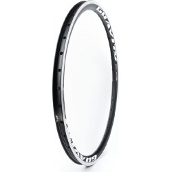 Обод 24" (507x19) V-brake "капля", 14Gх36H алюминиевый, чёрный "GRAVITY" Китай