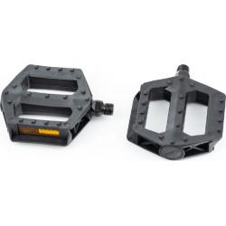 Педали CHILD 9/16" (110x100x26мм) пластиковые, чёрные WP-401 Neco