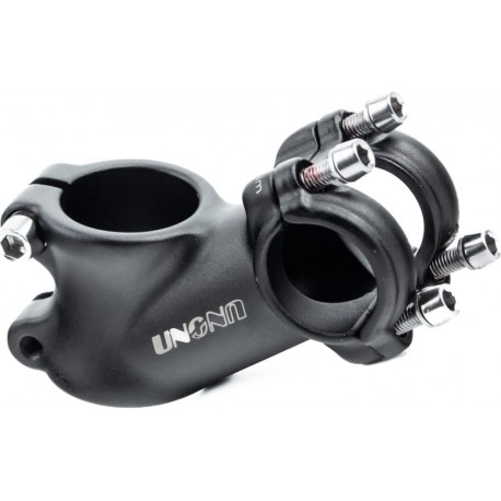 Вынос руля MTB 28,6x25,4х60мм (35°), алюминиевый, чёрный AS-009 UNO