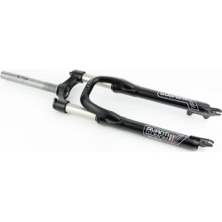 Вилка 27,5 "амортизаційна, без різьби 1-1/8" (28,6мм), шток 210мм, з ходом 100мм, Disk-brake, M Lockout, чорна ES-246- MLO AVANT