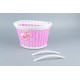 Корзина CHILD передняя 12", розовая CR-BS01-8 Китай