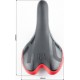 Сиденье MTB 270x145мм, чёрно-красное GS-1512 Grand Star