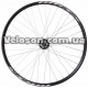 Колесо пер. VLT  24" под диск. обод двуст. AL 36H ED Втулка ST SHUNFENG SF-H25F с QR черн.