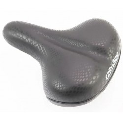 Сиденье ХВЗ 255x200мм, чёрное CROSSRIDE N153В Китай