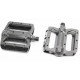 Педали MTB широкие 9/16" (97x95x24mm) алюминиевые, чёрные NWL-468 FPD