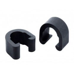 Крепление гидролинии к раме пластмассовое черное за 1 шт !!