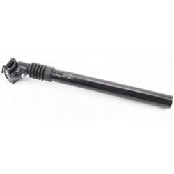 Труба-амортизатор сидіння MTB 28,6х340мм алюмінієва, чорна KSP-525 Kind Shock