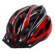 Шлем велосипедный легкий из плотного пенопластного материала красный