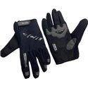 SPL рукавички SBG-1932 Long "XL", Довгі пальці, на прохолодну погоду, вітро/волого захисні, Чорні з сірими елементами , розмір X
