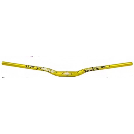 Кермо MTB 31,8х720мм, алюмінієве, золотистий MOUNTAIN AL330BT-28 WAKE