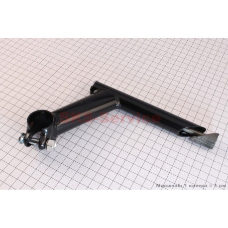 Вынос руля MTB 22,2х25,4х90х150мм, чёрный Китай