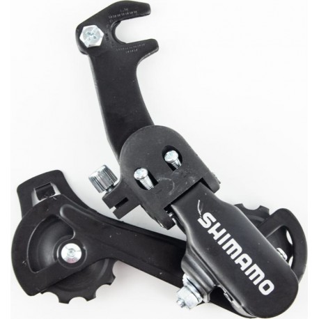 Перекидка цепи задняя 6/7зв. крепл. крюк, чёрная Tourney RD-TZ 31, НЕ оригинал SHIMANO