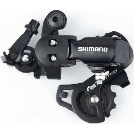 Перемикач ланцюга задній 6/7зв. кріпл. болт, чорний Tourney RD-FT35-A (велосипед CHILD 18-20") SHIMANO