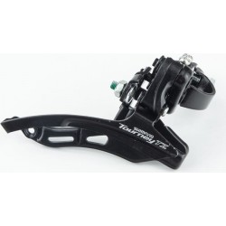 Перемикач ланцюга передній з верхньою тягою, кріпл. 31,8мм, під зірку 42Т, чорний FD-TZ 500 SHIMANO
