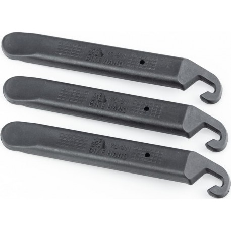 Лопатки монтажні 3 шт к-кт, пластмасові, чорні YC-311 BIKE HAND